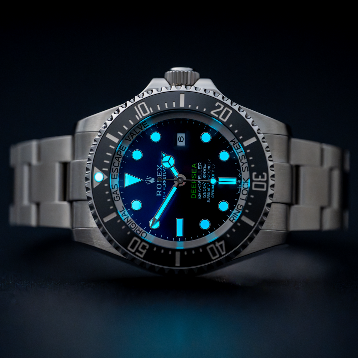 Rolex Deepsea Sea Dweller James Cameron 126660 Black/Blue 44mm Watch Full Set8