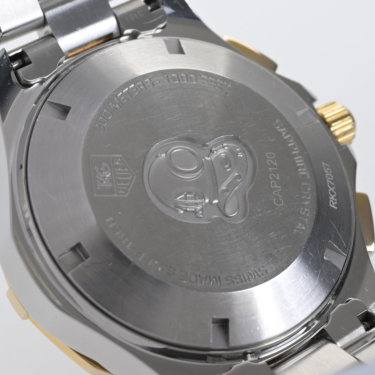 TAG Heuer Aquaracer CAP2120 Gold & Steel 42mm Automatic Men's Watch5