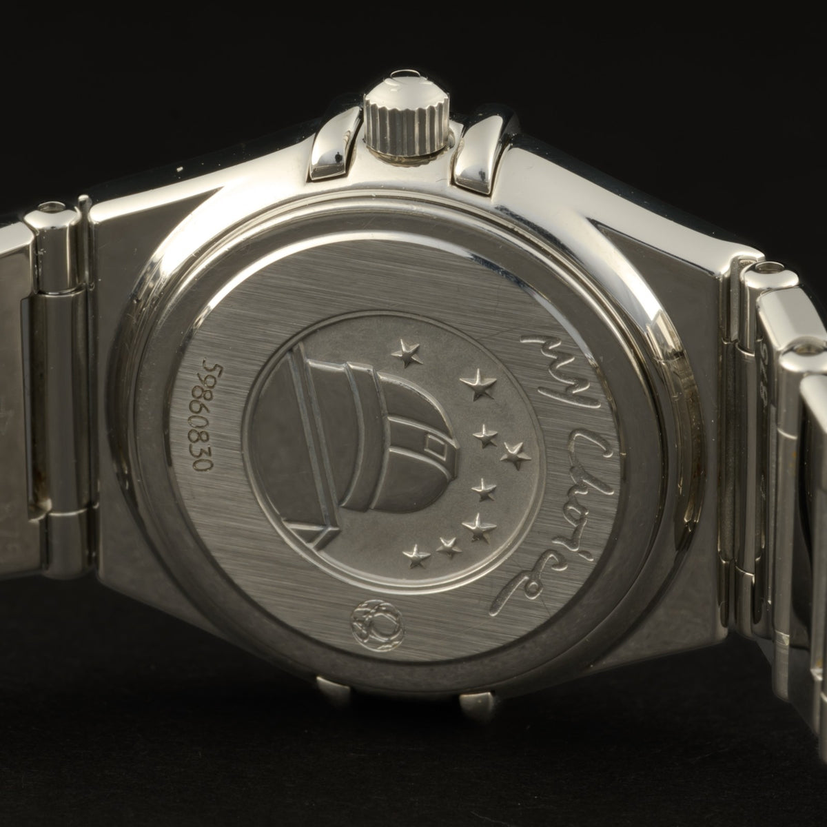 OMEGA Constellation My Choice White Mother of Pearl Factory Diamond 23mm Watch6