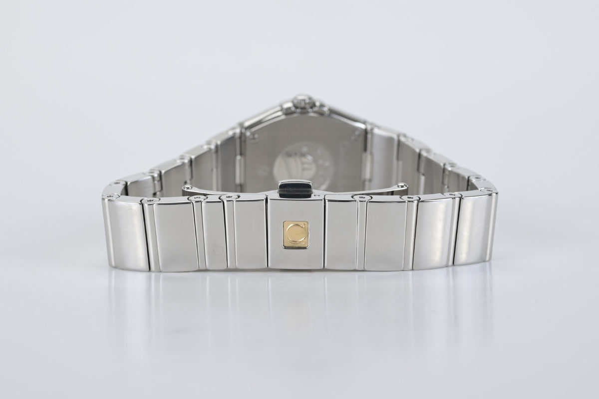 OMEGA Constellation Black Supernova Factory Diamond Dial 24mm Ladies Watch5