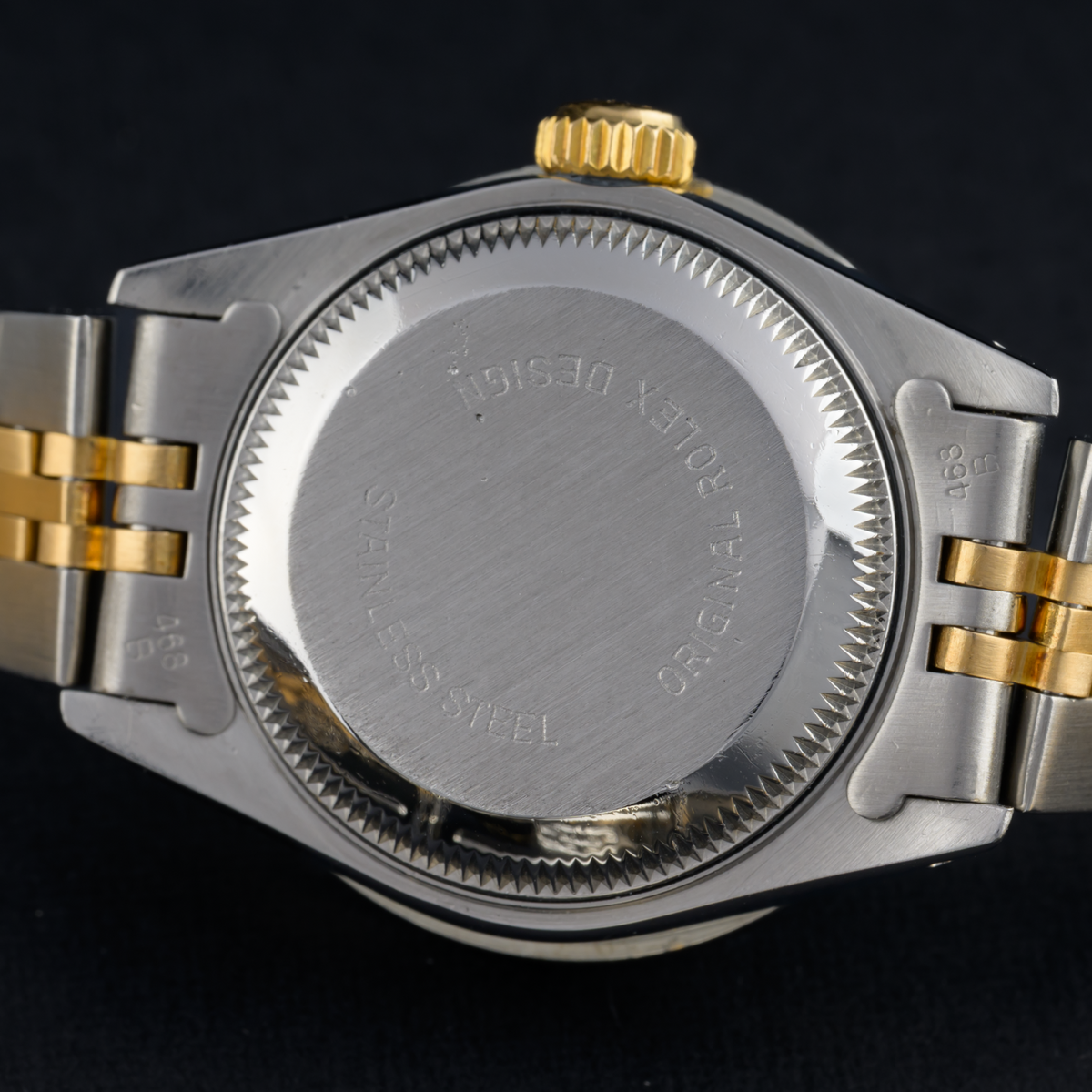 Rolex Datejust 69173 Custom Diamond Bezel & Blue Dial 26mm Ladies Watch8