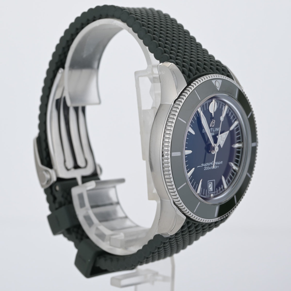 Breitling SuperOcean Heritage B31 AB3111 Green 42mm Automatic Men's Watch +B&P4