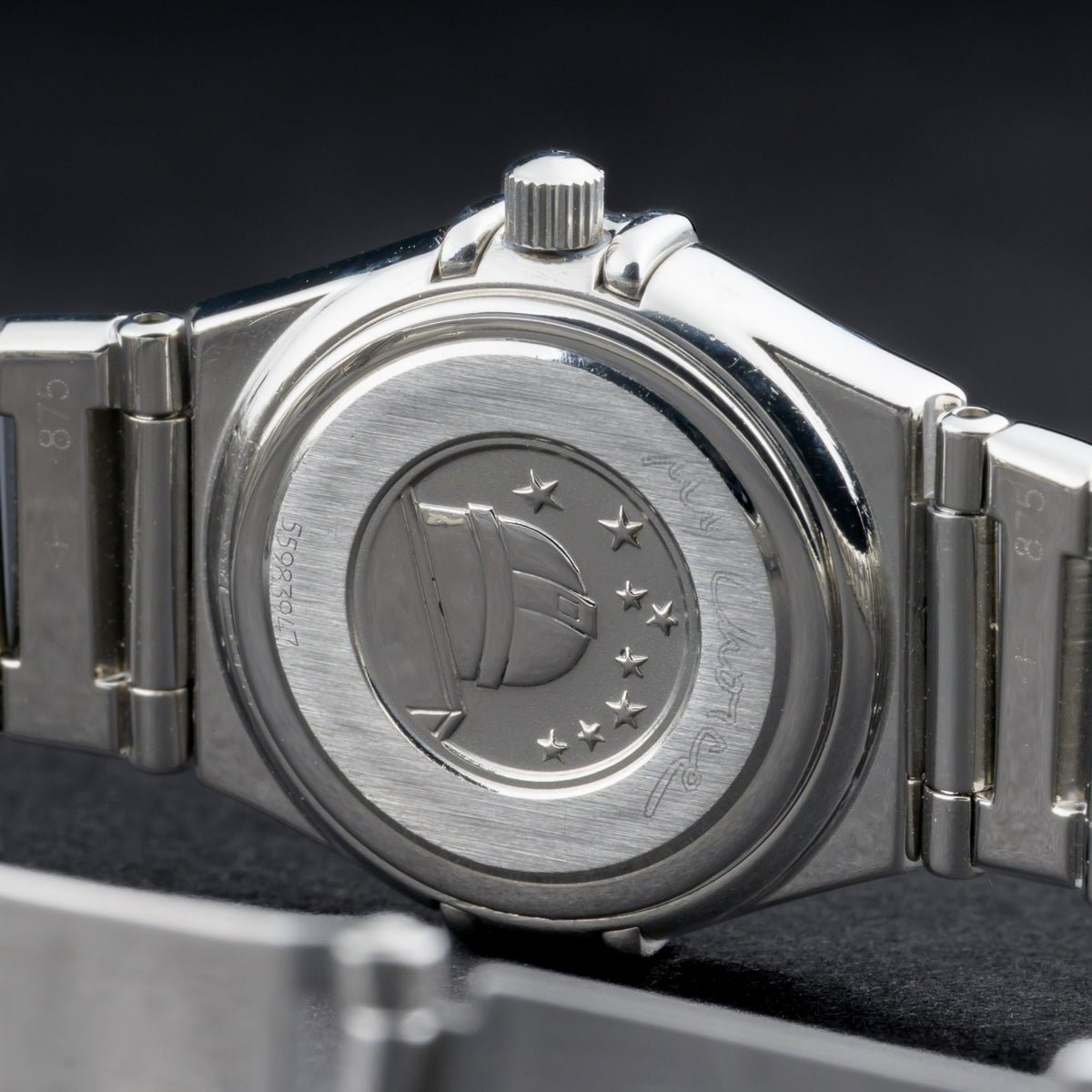 OMEGA Constellation My Choice 1465.71 Factory Diamond MOP Dial 23mm Ladies Watch7