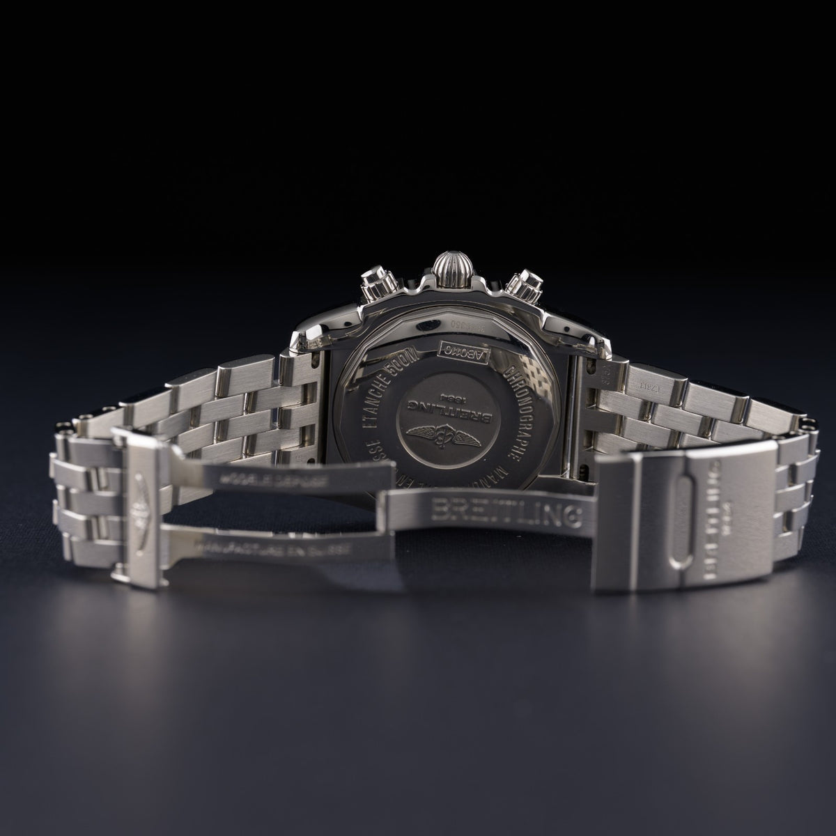 Breitling Chronomat 44mm AB0110 Gray Dial Automatic Men's Steel Watch + Papers10