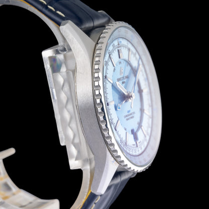 Breitling Automatic GMT A32310 Ice Blue Dial 41mm Men's Watch + Box & Papers4