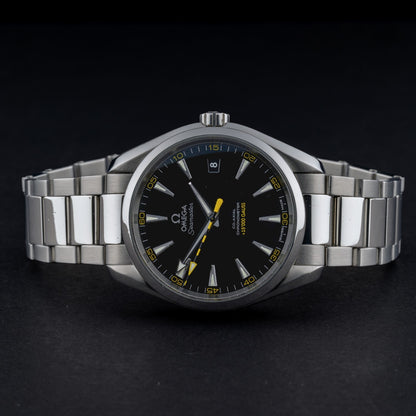 Serviced OMEGA Seamaster Aqua Terra 15000 Gauss Black 41.5mm Auto Men's Watch5