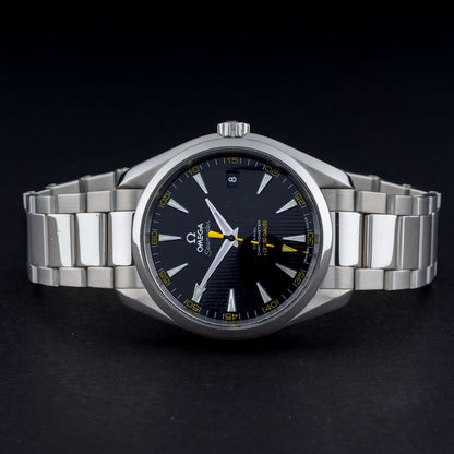 Serviced OMEGA Seamaster Aqua Terra 15000 Gauss Black 41.5mm Auto Men's Watch4