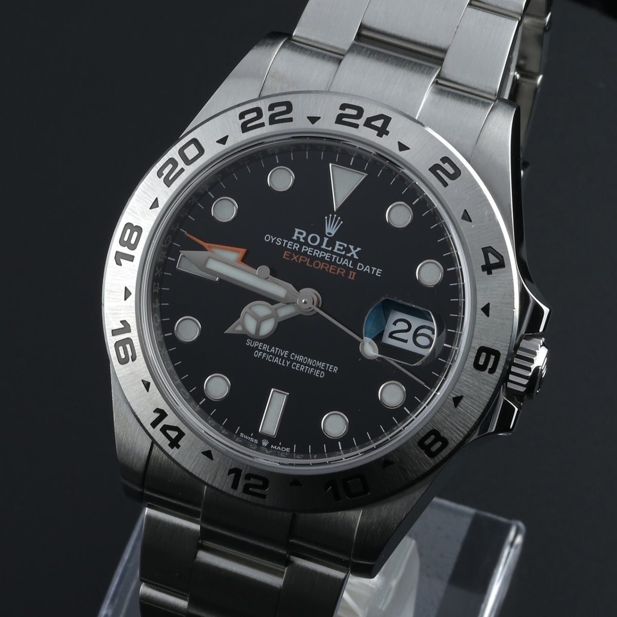 Rolex Explorer II GMT 226570 Black 42mm Automatic Steel Men's Watch +B&P1
