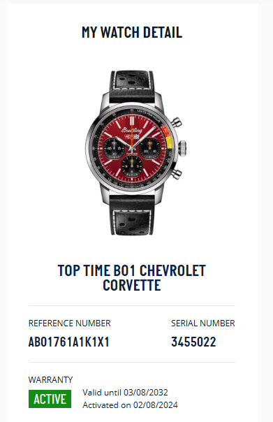 Breitling Top Time B01 Chevrolet Corvette AB0176 Red 41mm Automatic Watch + Box1