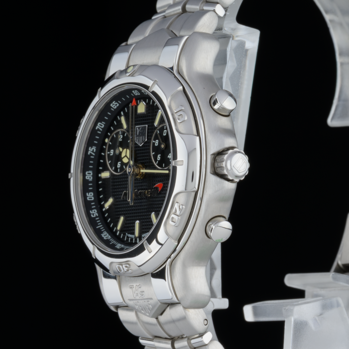 TAG Heuer Formula 1 McLaren CH1117 Black 40mm Quartz Men's Watch + Box / Manual3