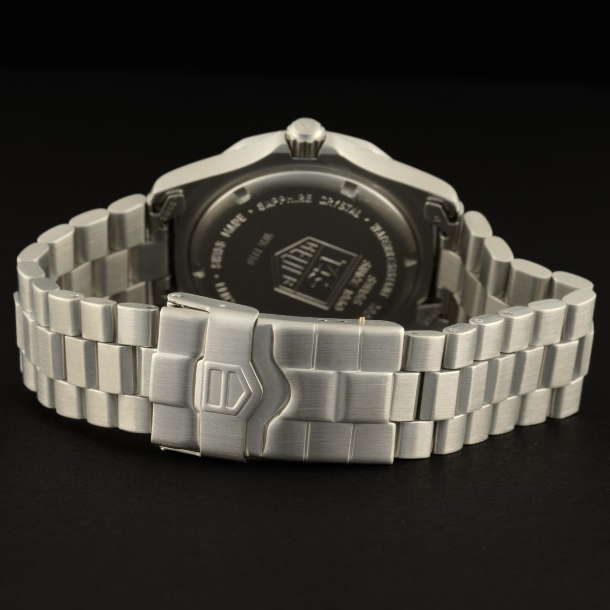 TAG Heuer Professional WK1110 Black 38mm Quartz Steel Men's Watch5