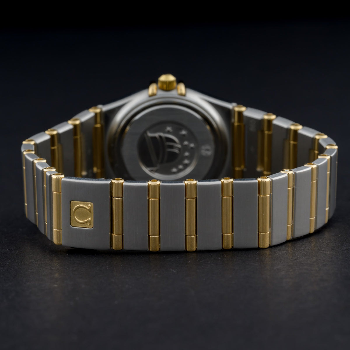 OMEGA Constellation 23mm Factory Diamond MOP Dial 23mm 18k Gold Ladies Watch5