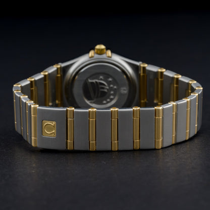 OMEGA Constellation 23mm Factory Diamond MOP Dial 23mm 18k Gold Ladies Watch5