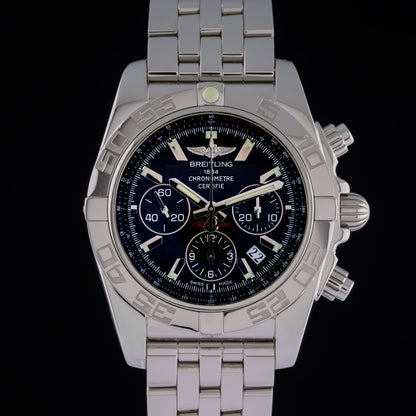 Breitling Chronomat 44mm AB0110 Gray Dial Automatic Men's Steel Watch + Papers2