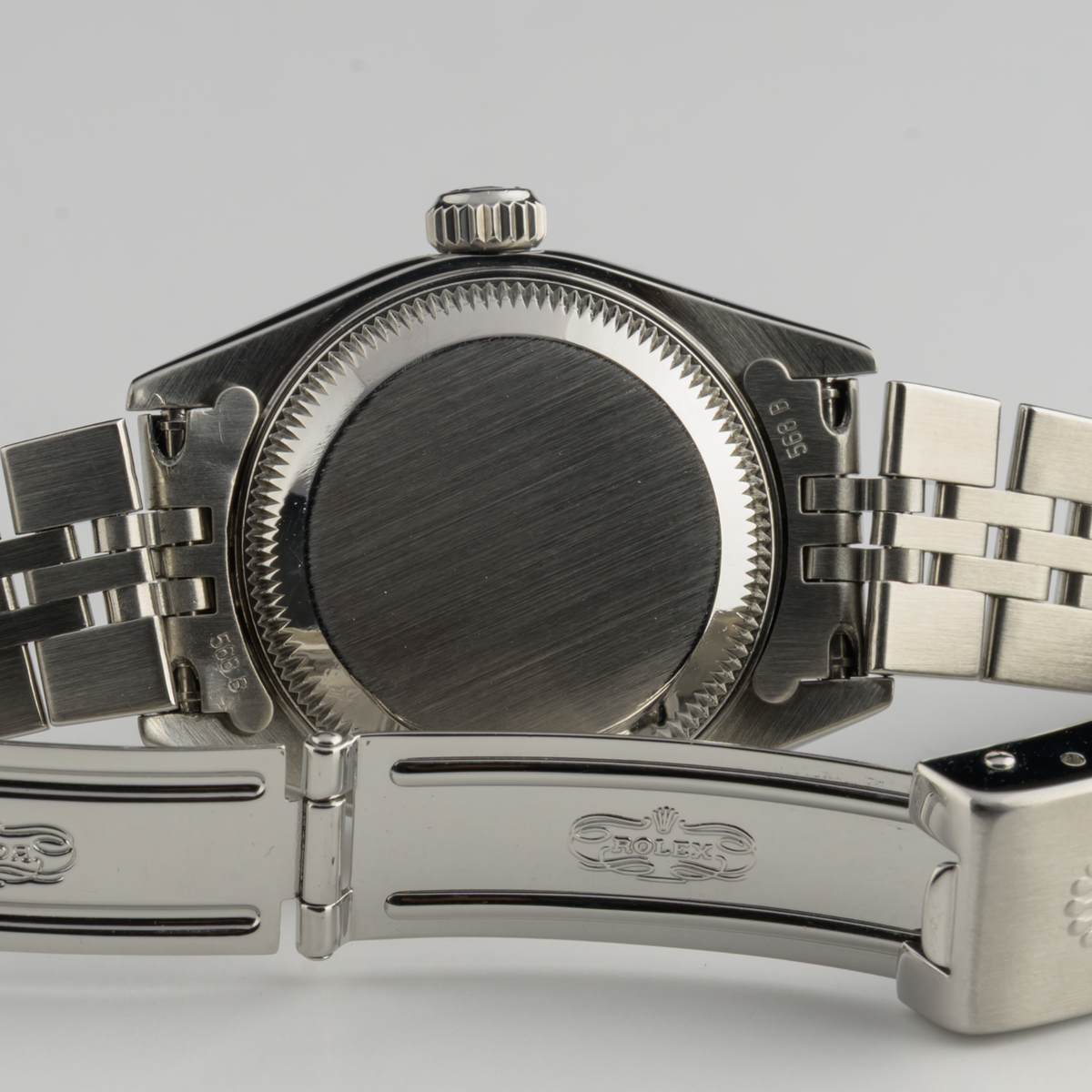 Rolex Datejust 79240 Custom Black Diamond Dial & Bezel 26mm Ladies Watch6