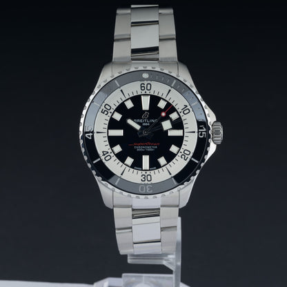 Breitling SuperOcean A17376 Automatic Black Dial 44mm Men's Watch + Box2