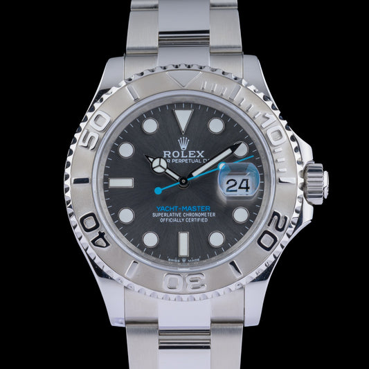 Rolex Yacht-Master 126622 Rhodium Dial Platinum Bezel 40mm Automatic Men's Watch0