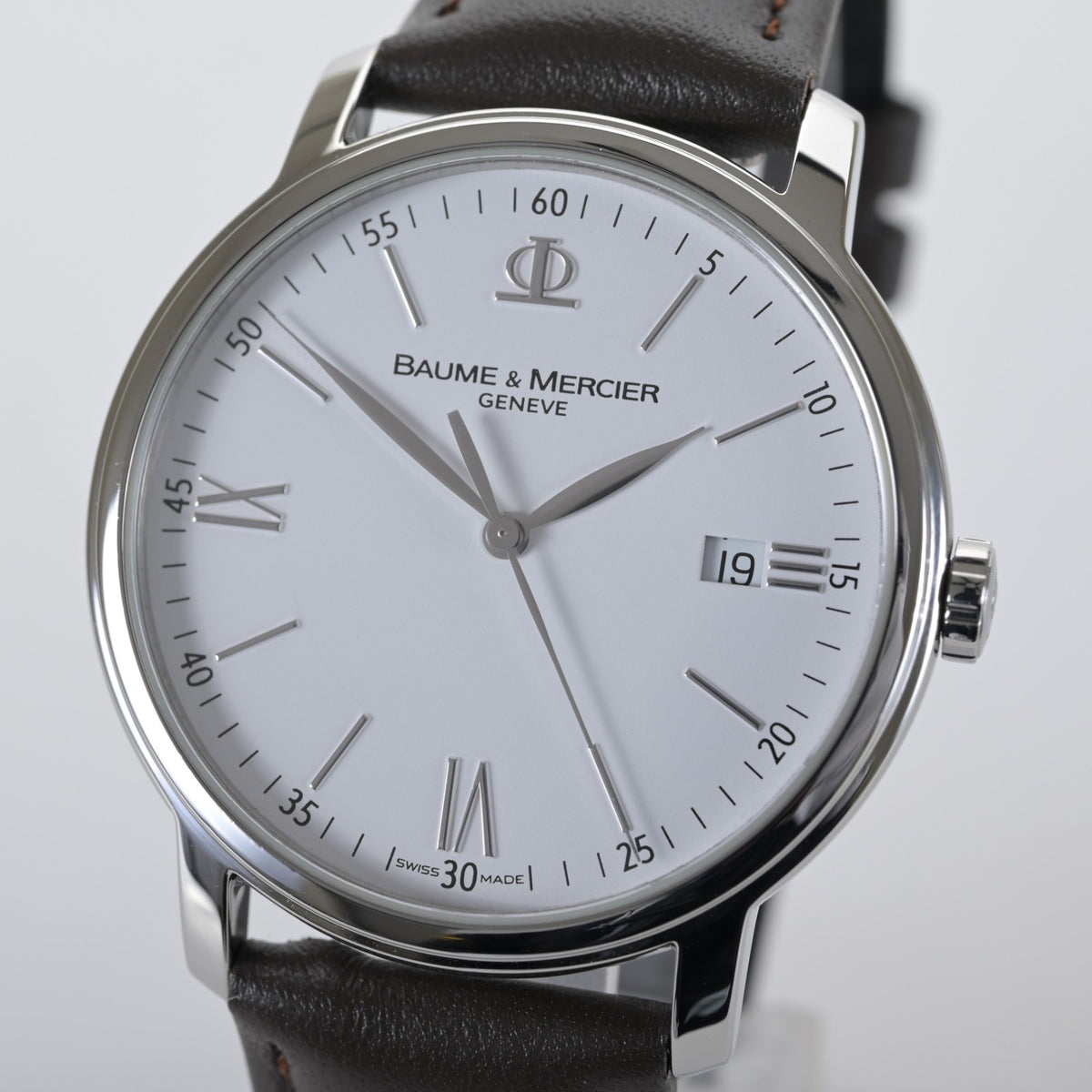 Baume Et Mercier Classima Executive 65553 White 39mm Men's Watch3