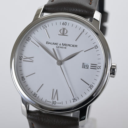 Baume Et Mercier Classima Executive 65553 White 39mm Men's Watch3