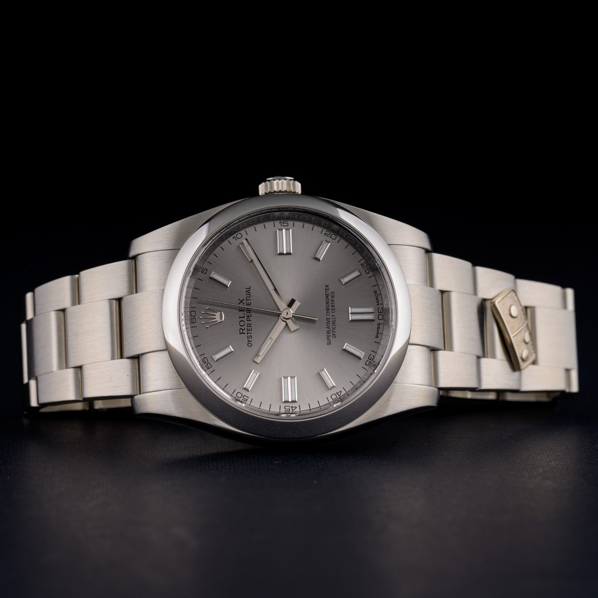 Rolex Oyster Perpetual 116000 Dominos Edition 36mm Automatic Men's Watch + Box8