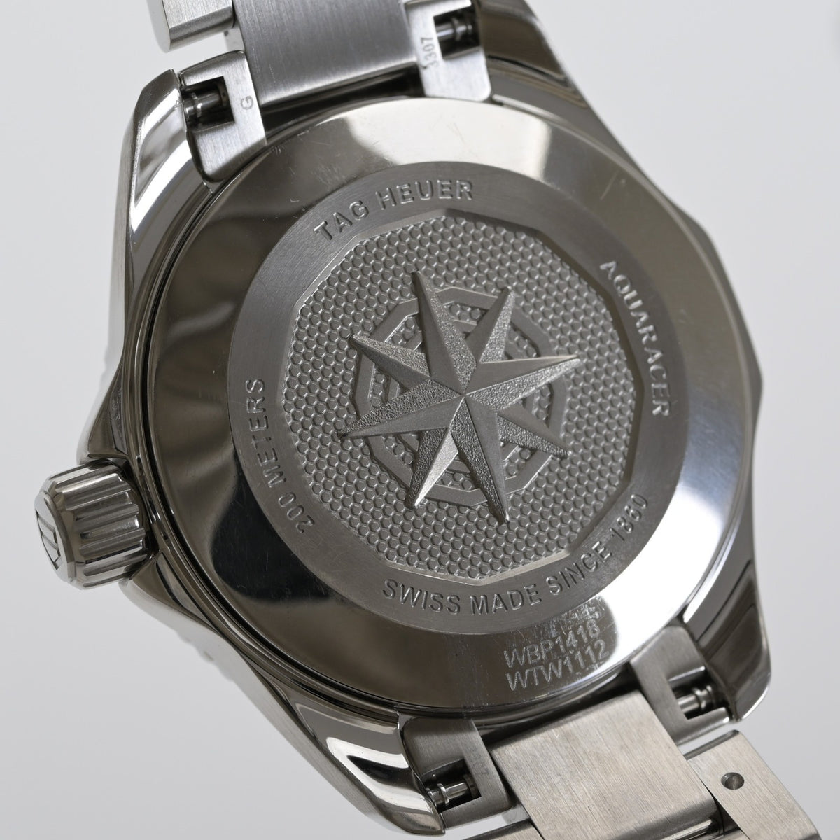 TAG Heuer Aquaracer WBP1418 White MOP 30mm Ladies Quartz Watch4