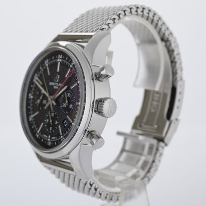 Breitling TransOcean Chronograph GMT AB0451 Limited Ed. Black Dial 43mm Watch2