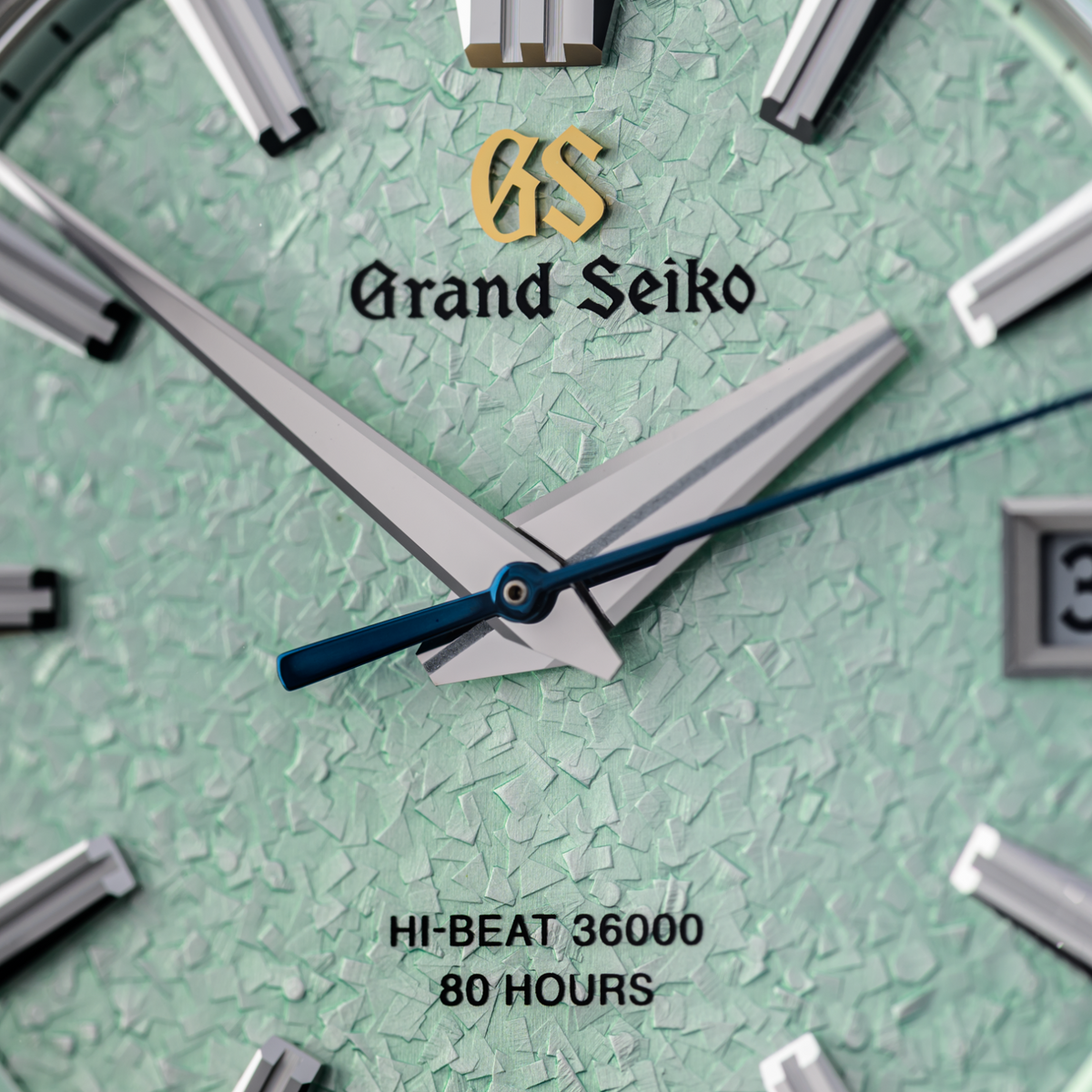 Grand Seiko Evolution 9 SLGH021 "Genbi Valley" Green Dial 40mm Watch + B&P5