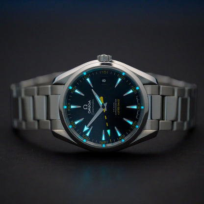 Serviced OMEGA Seamaster Aqua Terra 15000 Gauss Black 41.5mm Auto Men's Watch6