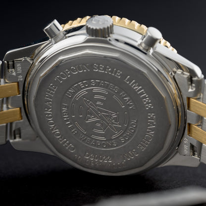 Breitling Navitimer 92 Topgun Limited Edition 18k Gold & Steel 38mm Men's Watch8