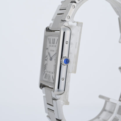 Cartier Tank Solo Large 3169 White Roman Dial 27mm Steel Quartz Watch + Box4