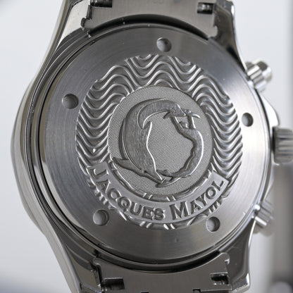 OMEGA Seamaster Pro Apnea Jacques Mayol 2595.30 41.5mm Silver Watch (Serviced)4