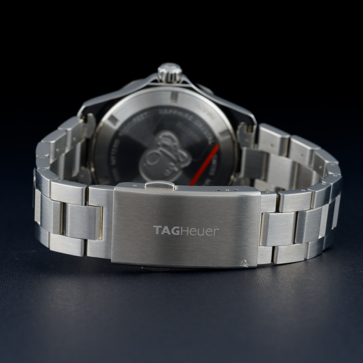 New TAG Heuer Aquaracer WAP1112 Blue 39mm Quartz Men's Watch + Box / Manual6
