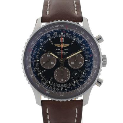 Breitling Navitimer 01 Panamerican AB0127E3 Black Dial 46mm Men's watch Full Set0