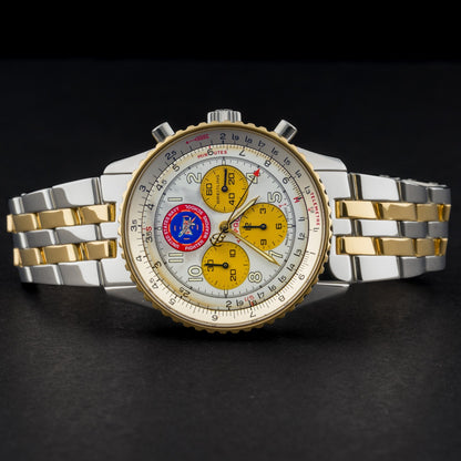 Breitling Navitimer 92 Topgun Limited Edition 18k Gold & Steel 38mm Men's Watch5