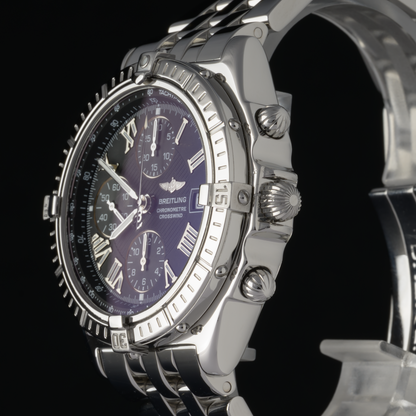 Breitling Windrider Crosswind A13355 Black Dial 43mm Automatic Men's Watch3