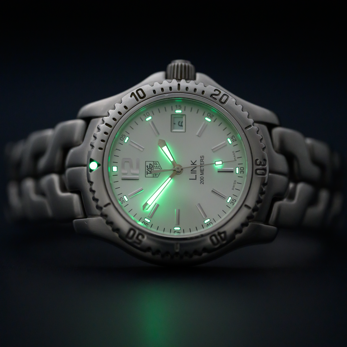 TAG Heuer Link WT1112 Silver Dial 42mm Quartz Steel Men's Watch7