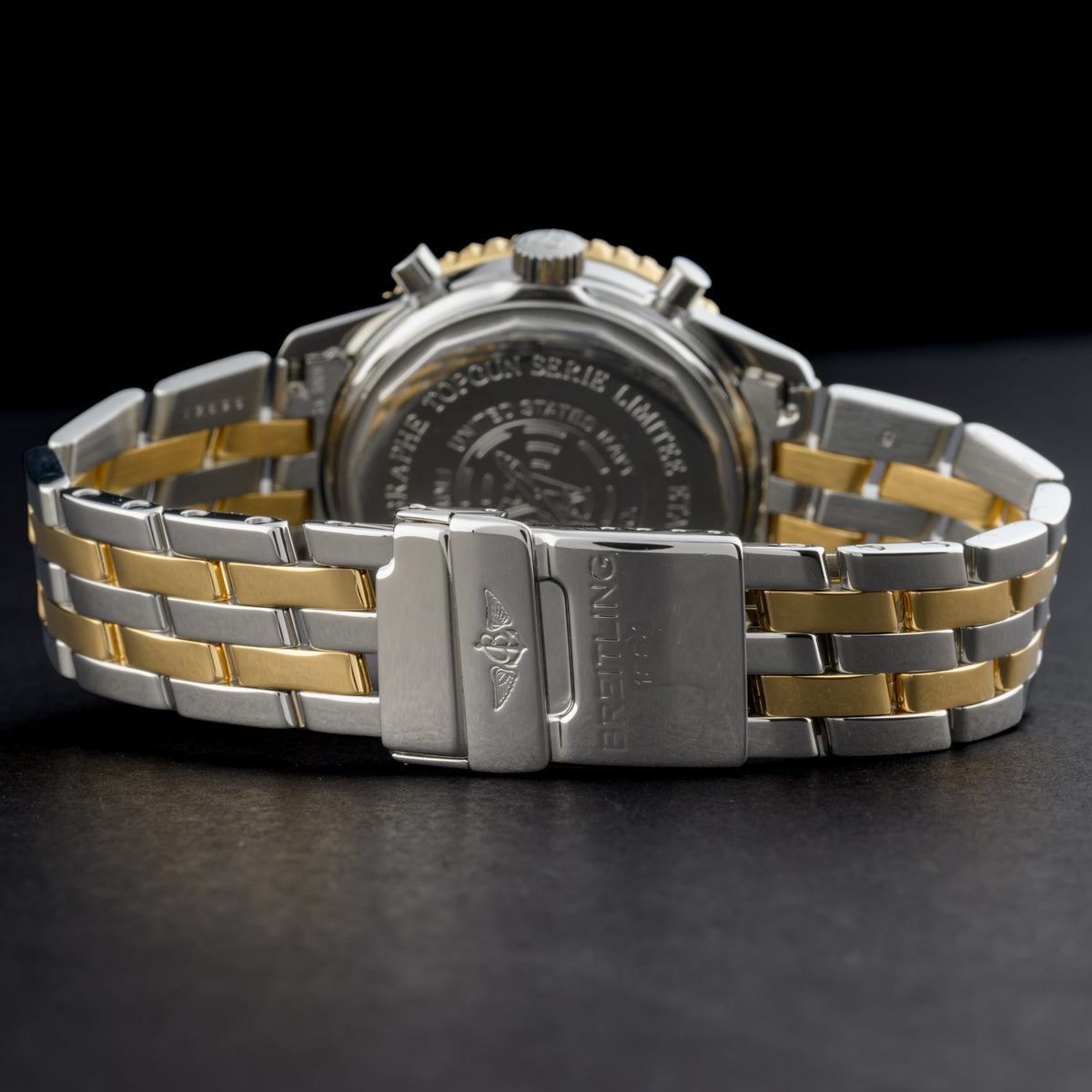 Breitling Navitimer 92 Topgun Limited Edition 18k Gold & Steel 38mm Men's Watch7