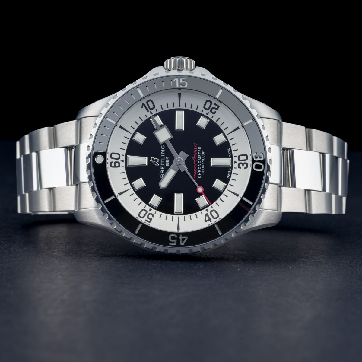 Breitling SuperOcean A17376 Automatic Black Dial 44mm Men's Watch + Box6