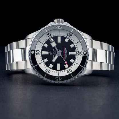 Breitling SuperOcean A17376 Automatic Black Dial 44mm Men's Watch + Box6