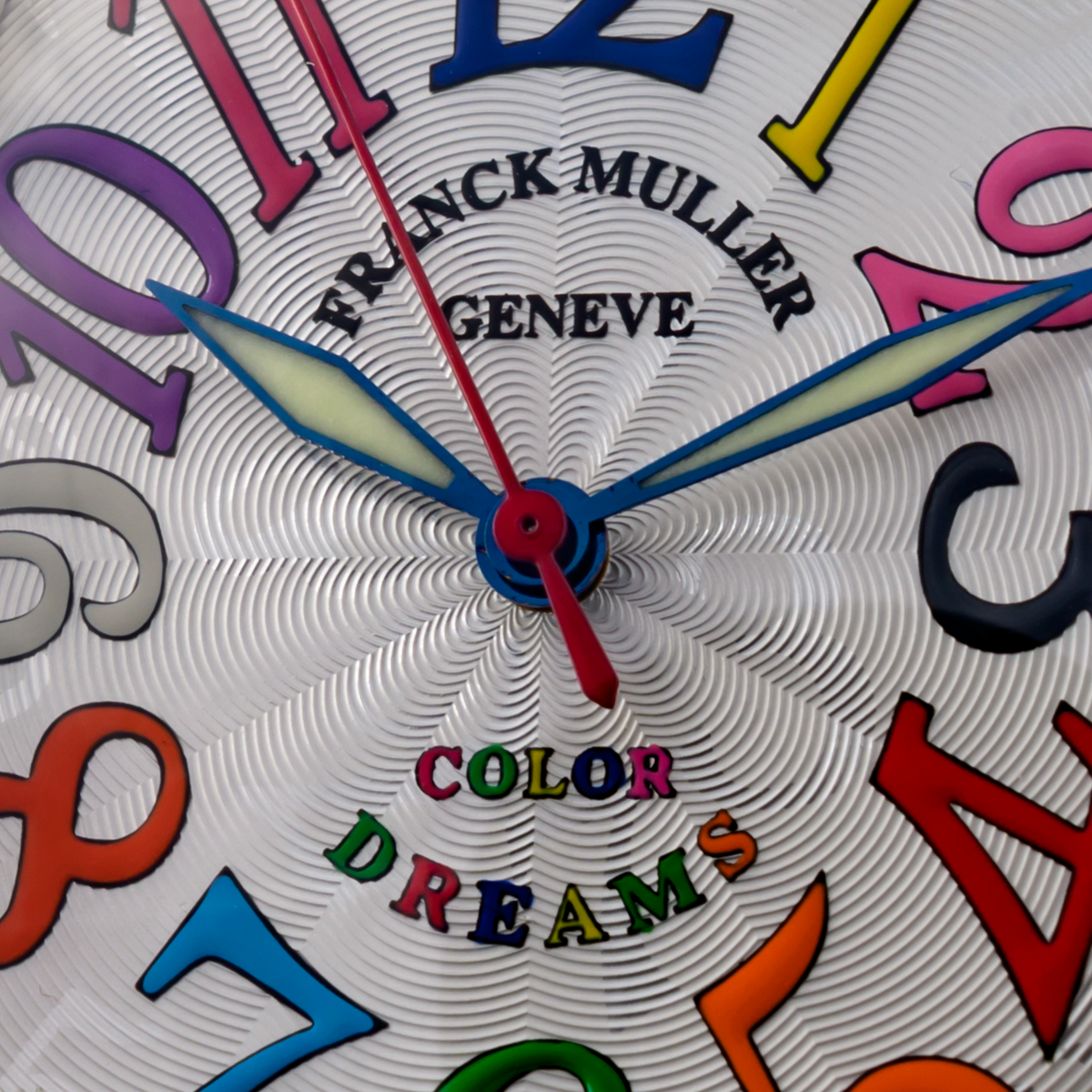 Franck Muller Color of Dreams 5850 SC COL DRM 32x44mm Auto Rainbow Watch +B&P4