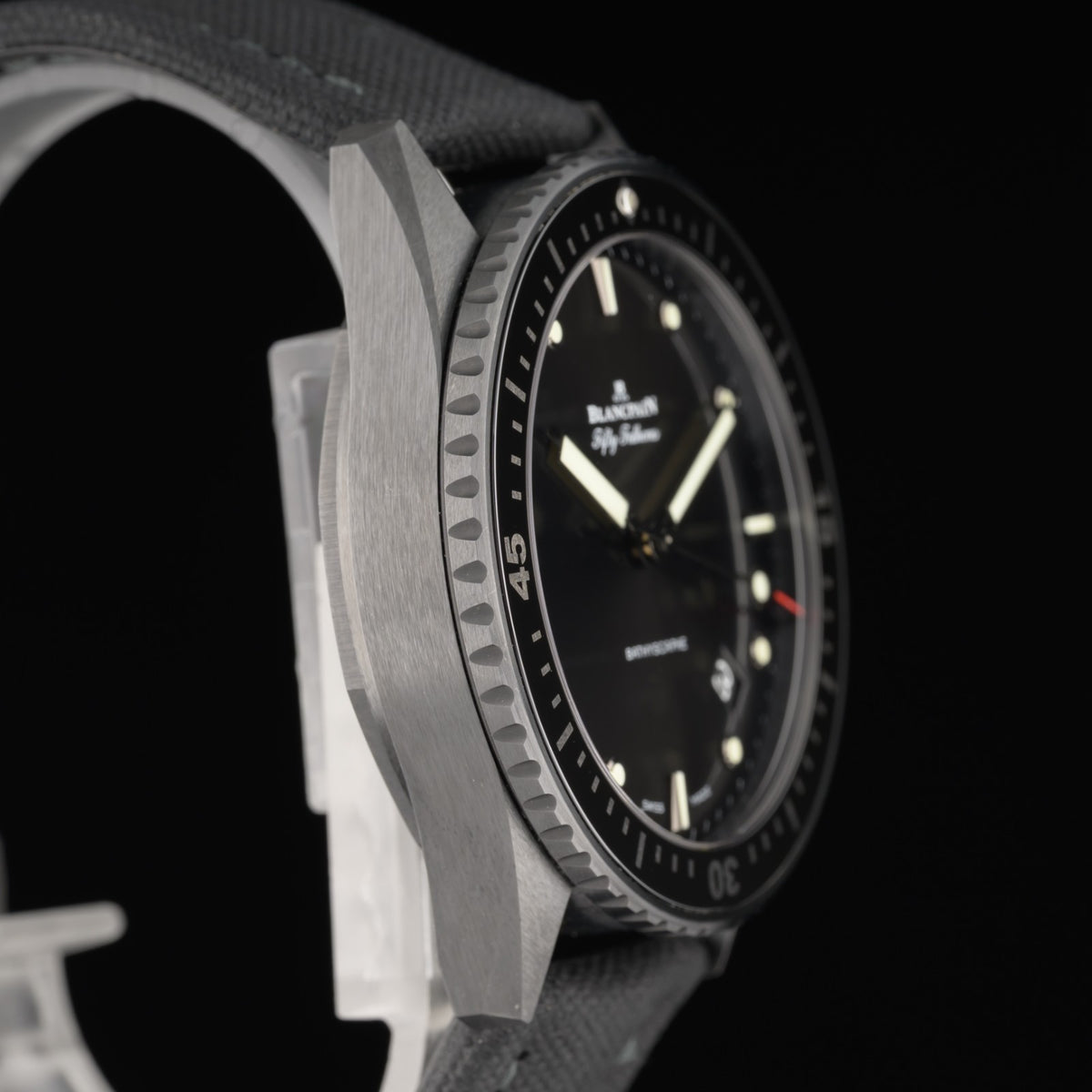Blancpain Fifty Fathoms Bathyscaphe 43mm Automatic Men's Watch + Box & Papers2