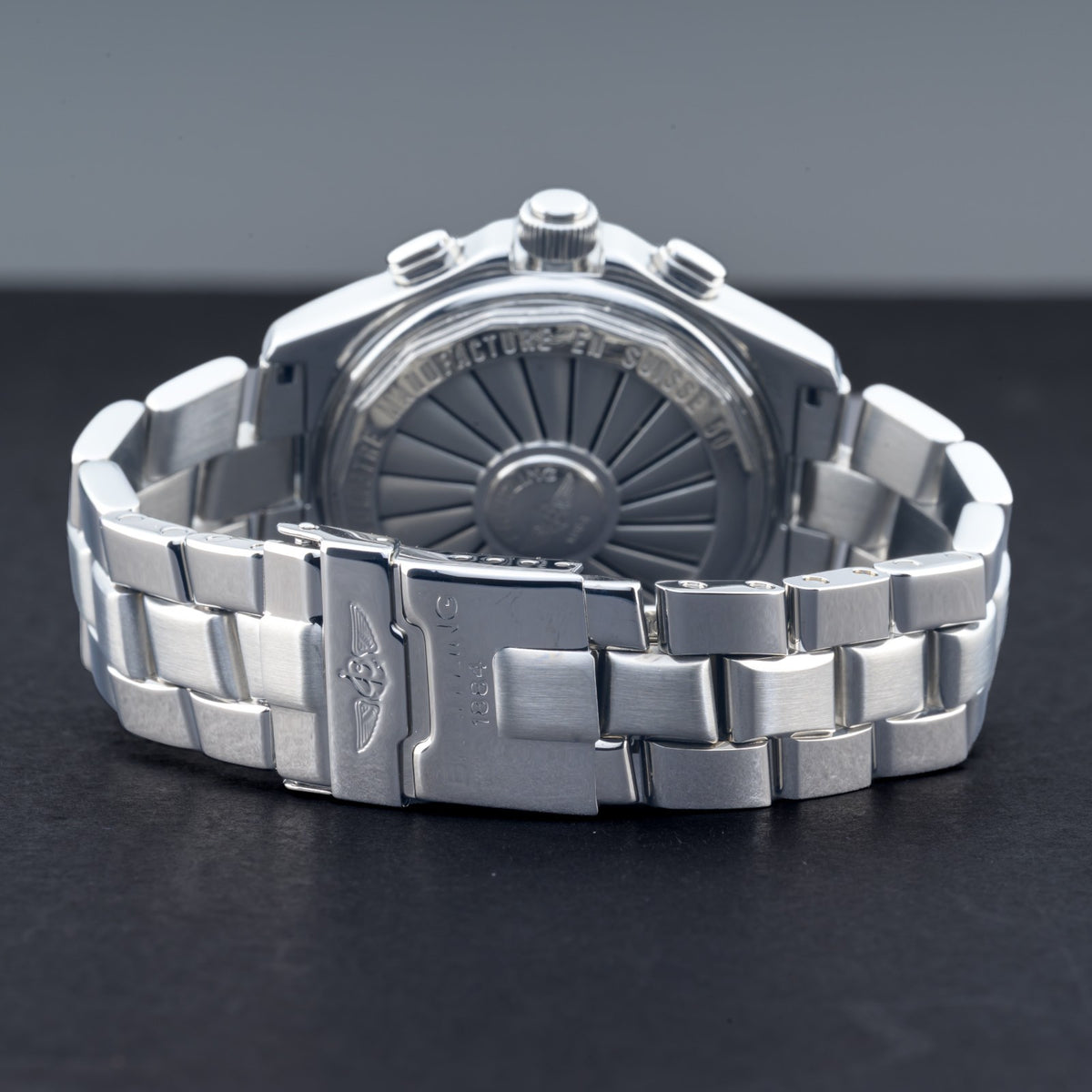 Breitling B-1 A68362 Black Dial 44mm Stainless Steel Digital Men's Watch6