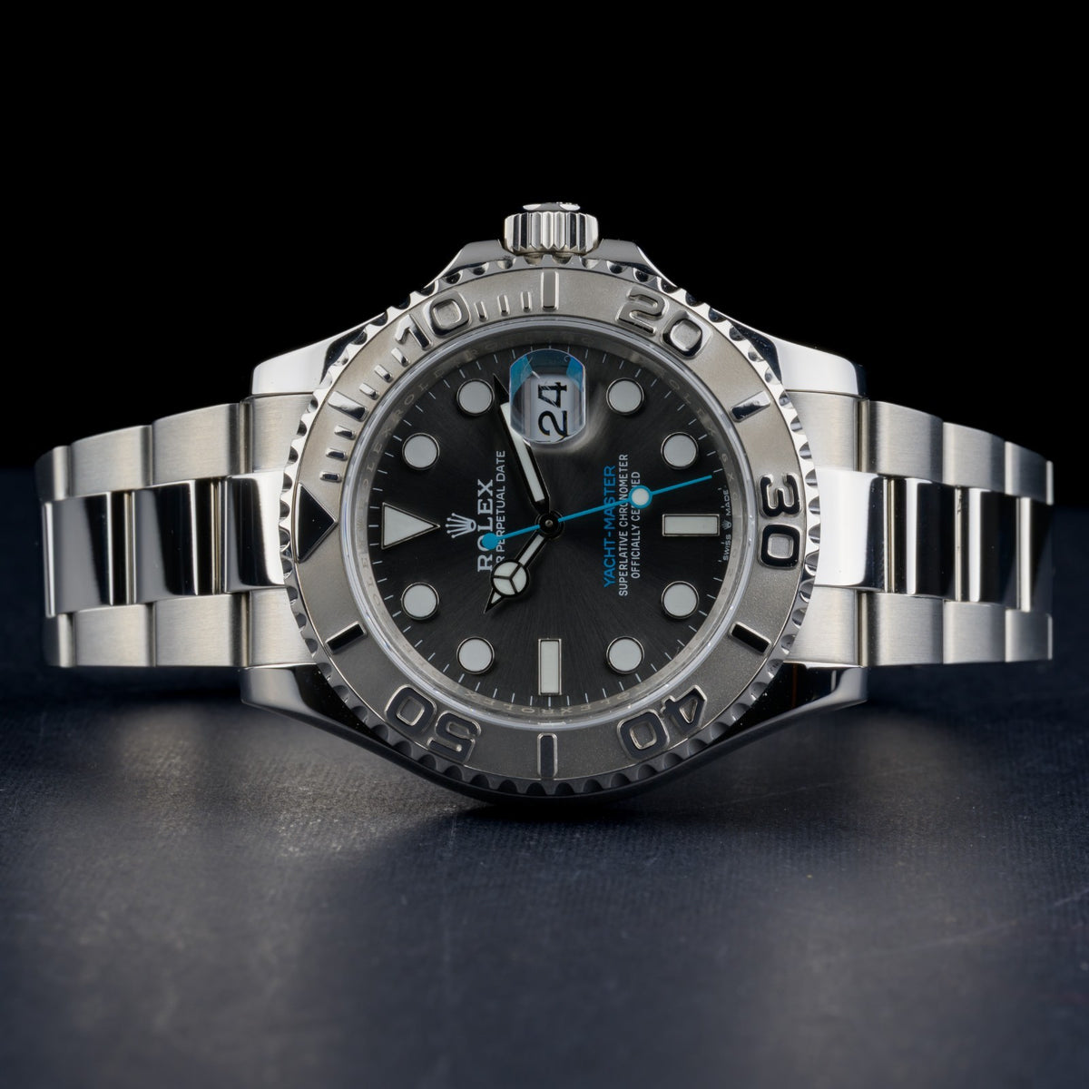 Rolex Yacht-Master 126622 Rhodium Dial Platinum Bezel 40mm Automatic Men's Watch4