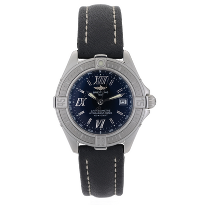 Breitling Cockpit Date A71365 Black Dial 31mm Quartz Ladies Watch1