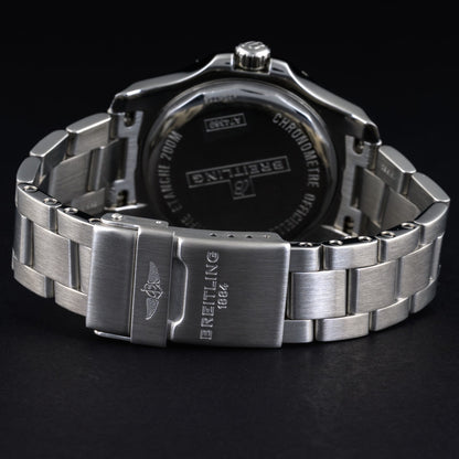 Breitling Colt Mother Of Pearl Diamond Dial A74389 Quartz Steel 36 Ladies Watch5