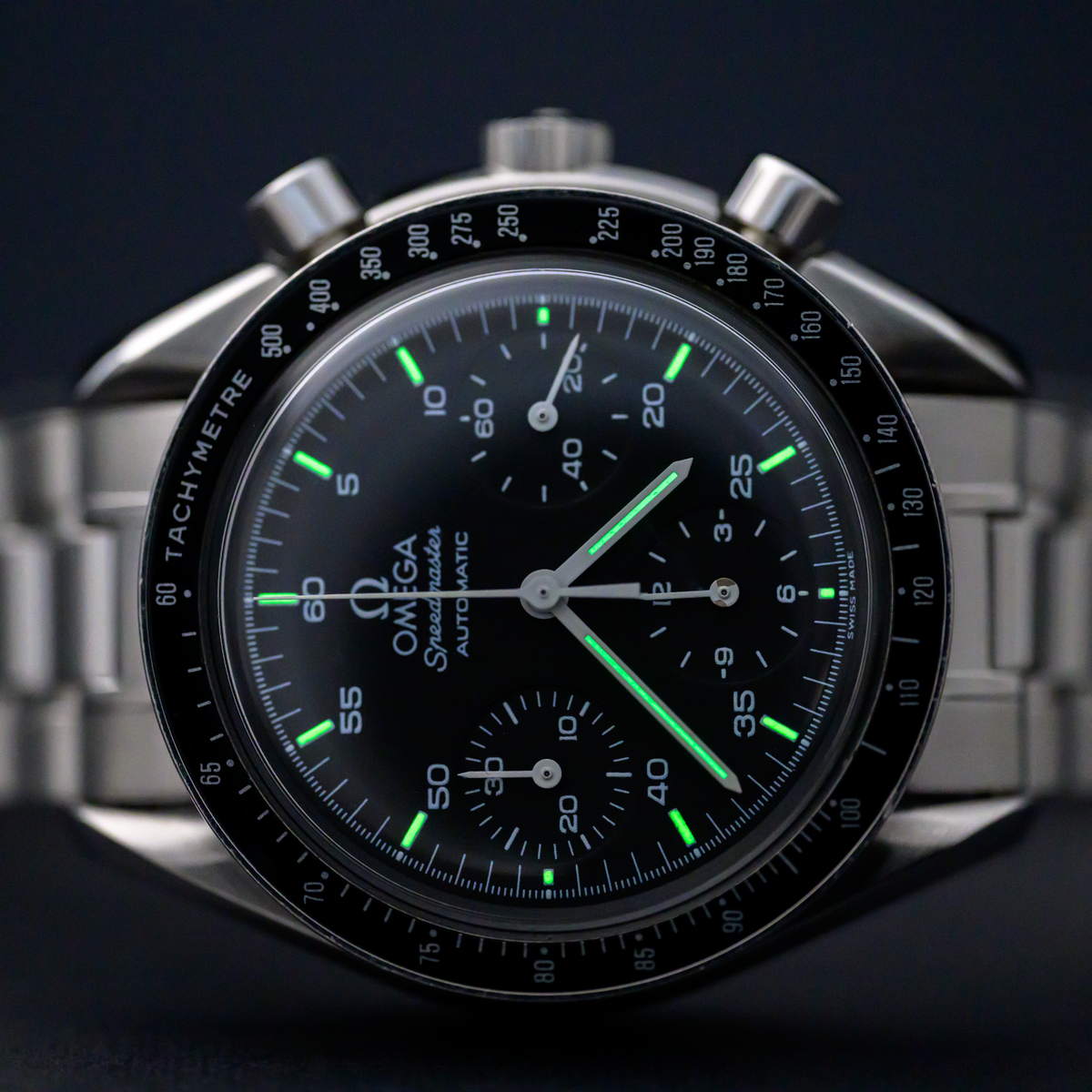 OMEGA Speedmaster Reduced 3510.50 Black Automatic Chronograph 39mm Men's Watch7