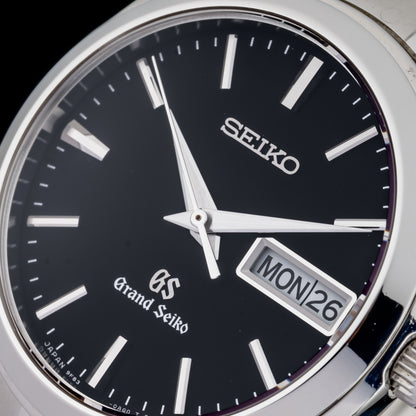 Grand Seiko Heritage SBGT037 Black Dial 37mm Quartz Steel Men's Watch3
