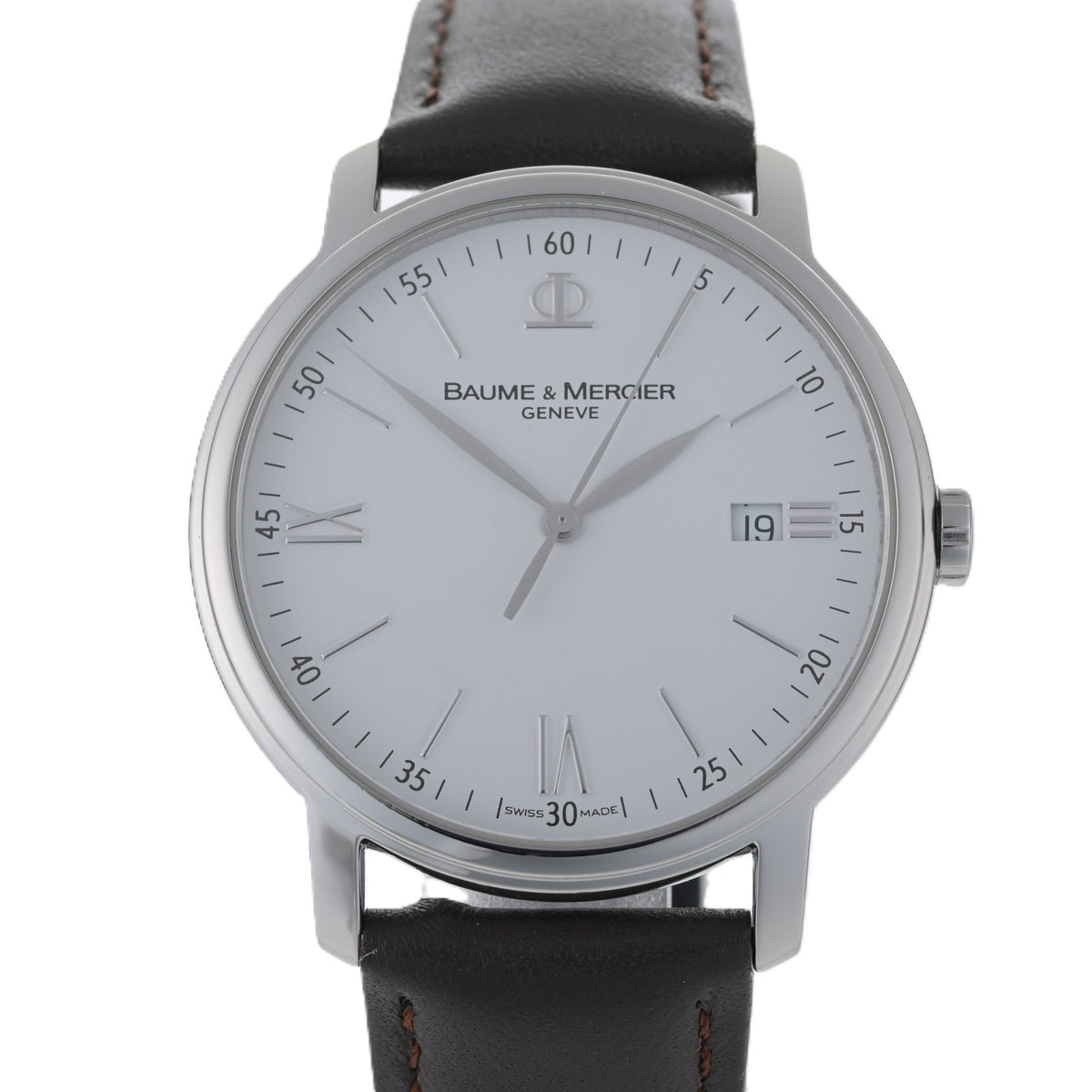Baume Et Mercier Classima Executive 65553 White 39mm Men's Watch0