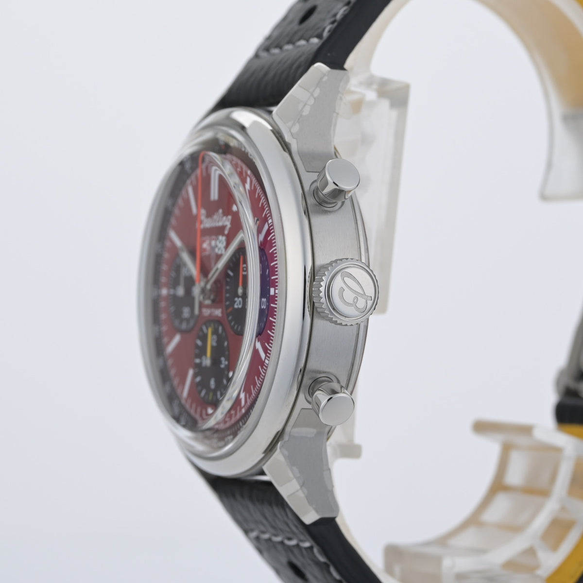 Breitling Top Time B01 Chevrolet Corvette AB0176 Red 41mm Automatic Watch + Box5