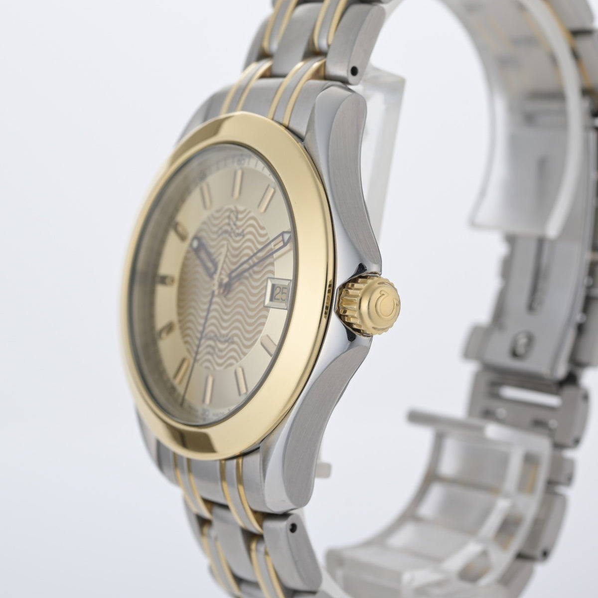 Omega Seamaster 120 2311.11 36mm 18k Gold & Steel Quartz Watch4